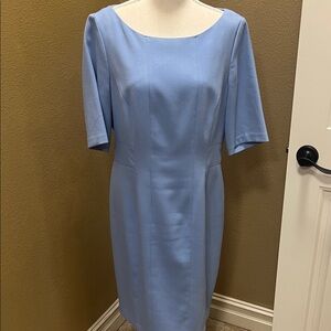 Eliza J Light Blue Dress
